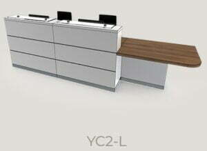 Eclypse Reception Desk - YC2-L