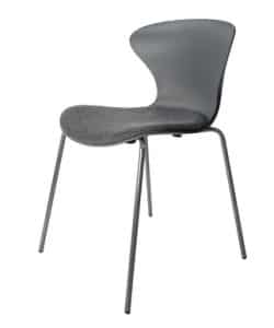 Ego Breakout Chair & Stool chair shown with an optional upholstered seat pad
