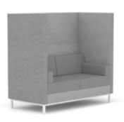 Elegance High Back Soft Seating two seater ELG02