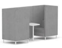 Elegance High Back Soft Seating two seater booth ELG12