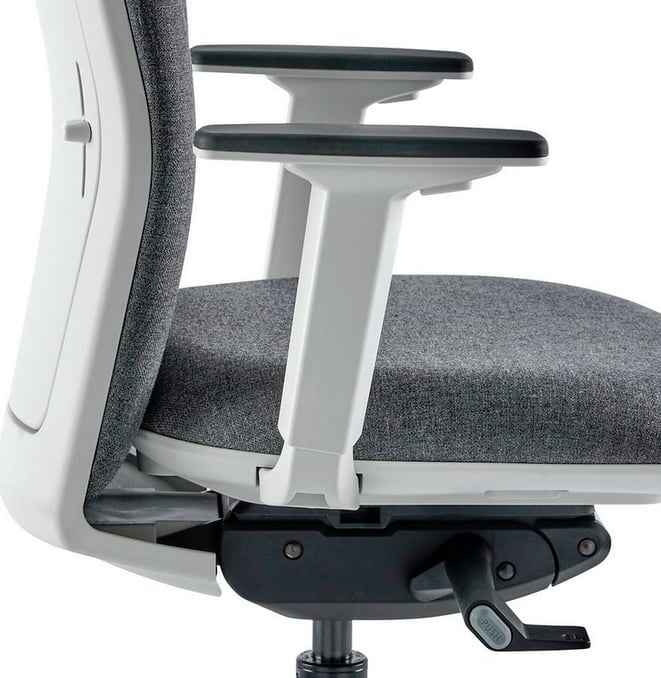 Era Task Chair close up of arms and seat