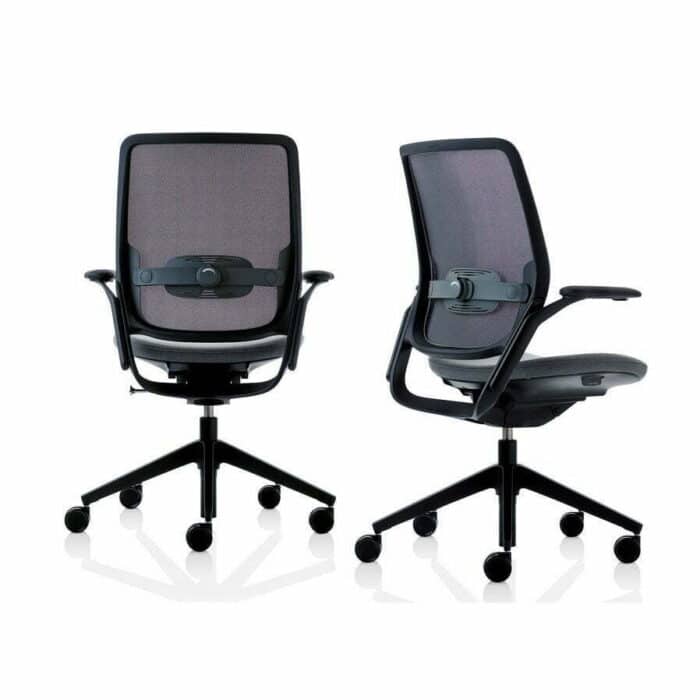 Eva Task Chair With Black Shell