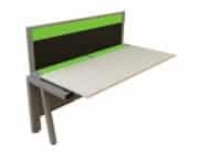 Evolution Bench Desk single sided add on module with 600mm or 800mm deep tops