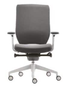 Evolve2 Chair with multi functional arms, upholstered seat and back EV2640MF