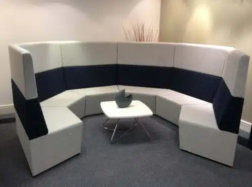 Fifteen Radial Soft Seating - 270 Degree Internal With Coffee Table