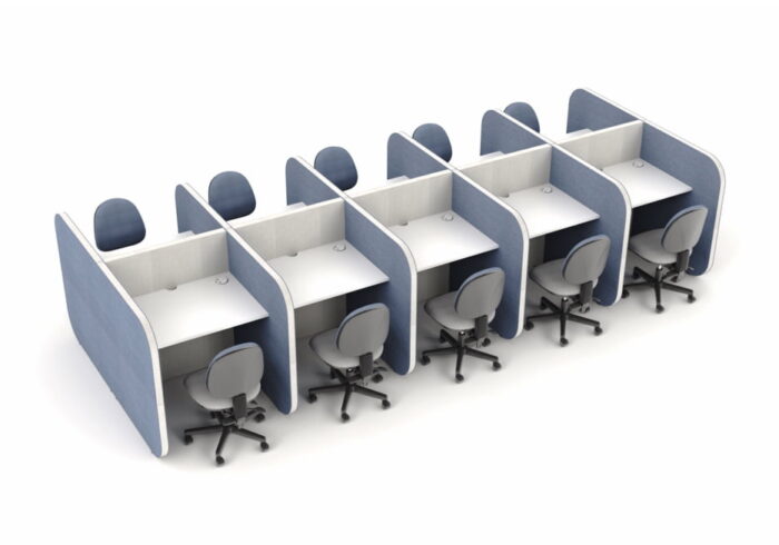 Flexi F2F Acoustic Pod Group Of 10 Desks