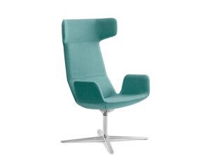 Flexi Seating high back swivel armchair FLEXI/XL/BR/F27-N6