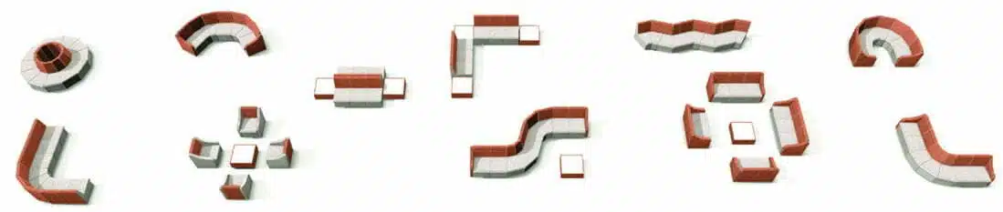 Forum Modular Seating Example Configurations