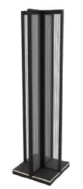 Harp Zoning System 4 way centre cross frame 650x650mm