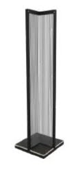 Harp Zoning System double corner frame 650mm deep