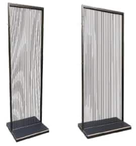 Harp Zoning System double sided frame - 750mm or 1000mm wide