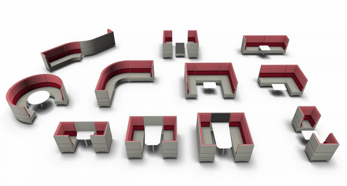 Henray Soft Seating example configurations
