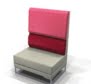 Henray Soft Seating high back single chair with no arms HENRAYHB1/NOARMS