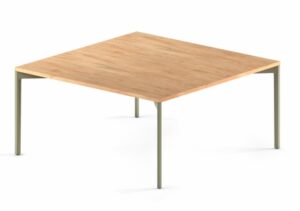 Hexa Table square table with a fixed top
