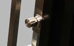 Hoozone Circular Pod Accessories door lock - Europrofile Cylinder - thumbturn H/Z002