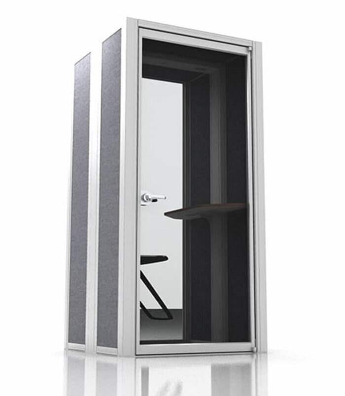 Hoozone Phone Booth with glazed front and back