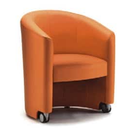  Inca Tub Chair with castors IC01