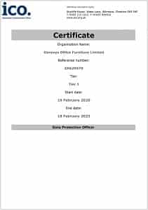 ICO Certificate 2022-2023