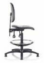 Industrial Seating T100IND Draughtsman Chair with square seat and back