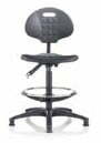 Industrial Seating T90IND Draughtsman Chair with round seat and back