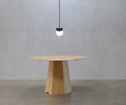 Isle Table with one base and 1200mm circular top