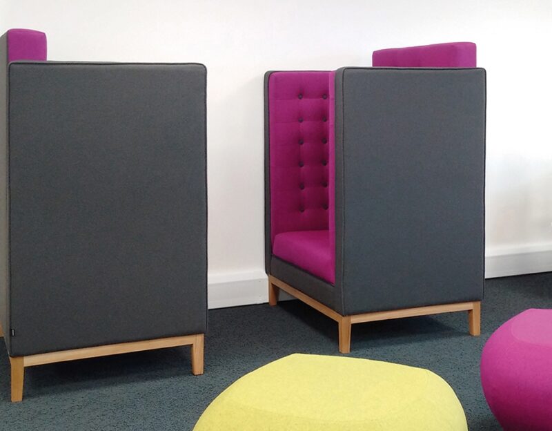 Jig Sofa High Back 1, 2 & 3 Seater Wide Choice Of Fabric