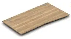 K2C Desks And Workstations Components - wood flare desk top