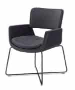 Korus Soft Seating armchair with metal wire base SKO1/2