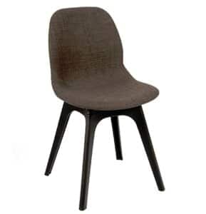 LG4 Plastic Seating upholstered 4 leg chair with plastic frame LG4E1UPH