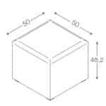 Ligo Modular Seating And Tables pouffe