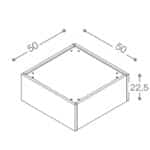 Ligo Modular Seating And Tables small panel component