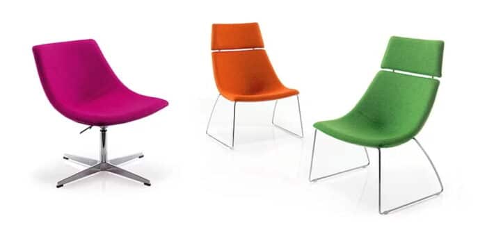 Luna Breakout Seating - Group Of Three Chairs