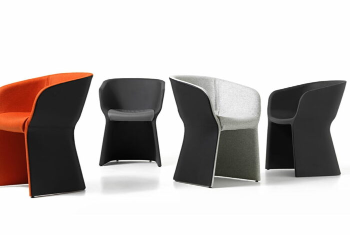 Margarita Chair group of four chairs in single and two tone finishes