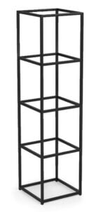 Matrix Storage single column 4 high grid storage frame with 4 compartments MX-4