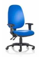 M60XLHA High Back Task Chair With Height Adjustable Arms Standard Mechanism