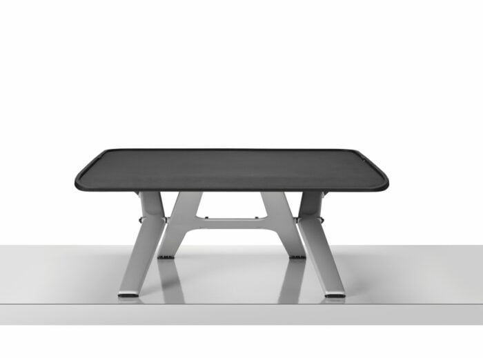 Monto Sit Stand Riser shown in mid position MON/001/B01