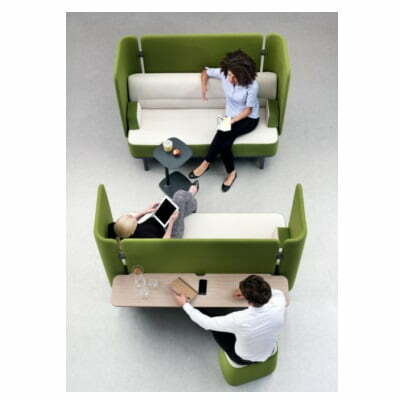 Mote Soft Seating Two Sofas With Rear Shelf