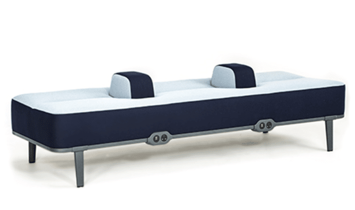 Mote Soft Seating long bench with no back