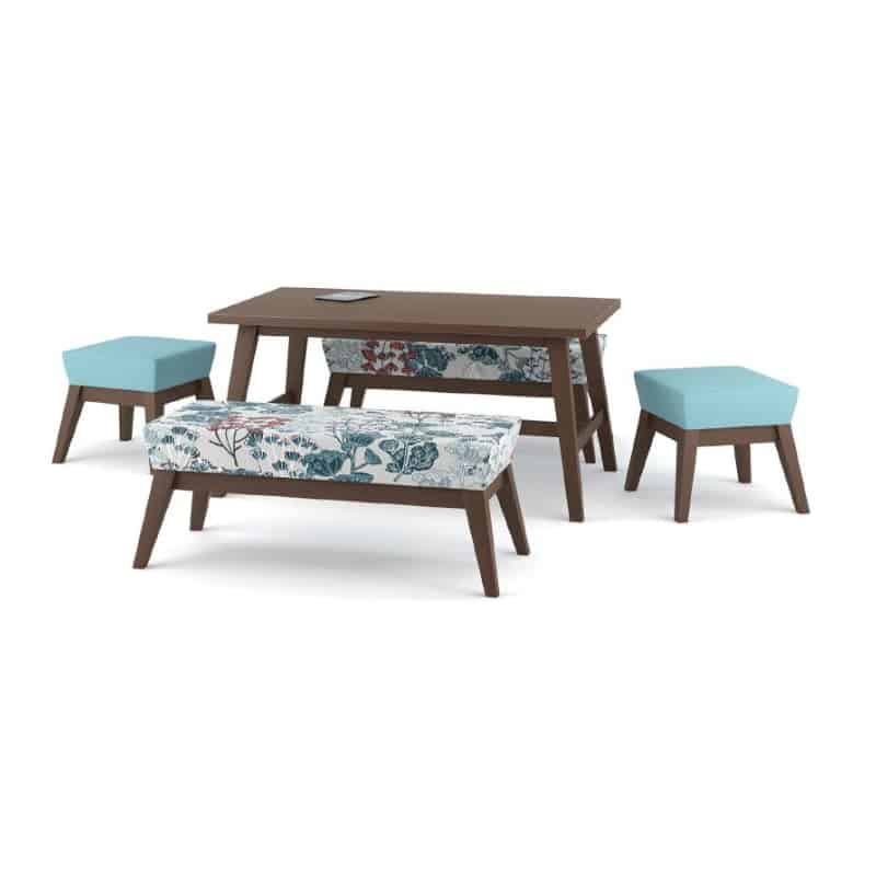 Natta Table With Benches And Stools