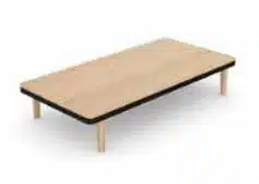 Neve Seating double free standing table NEVT.D
