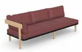 Neve Seating three seat sofa with right hand side arm NEV3.RSA