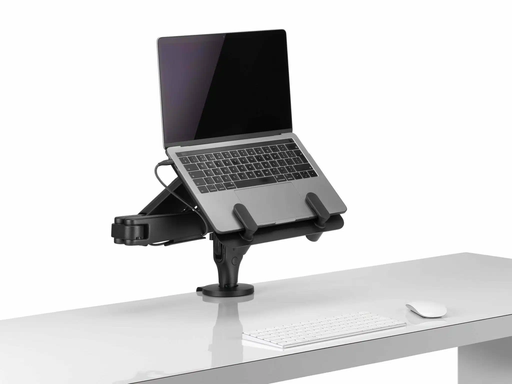 Ollin Laptop And Tablet Mount On Desk