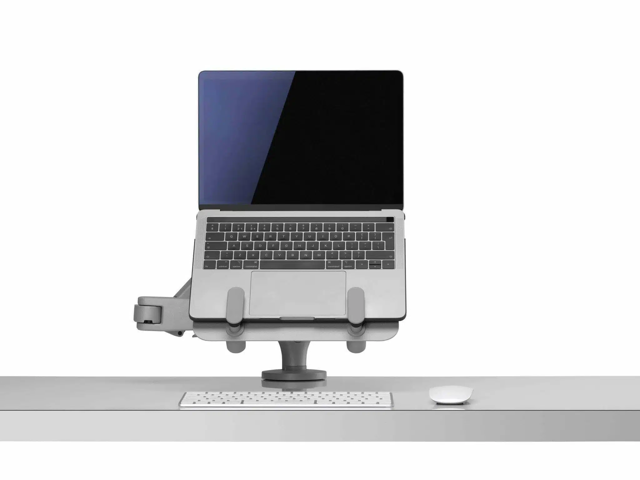 Ollin Laptop And Tablet Mount - Silver