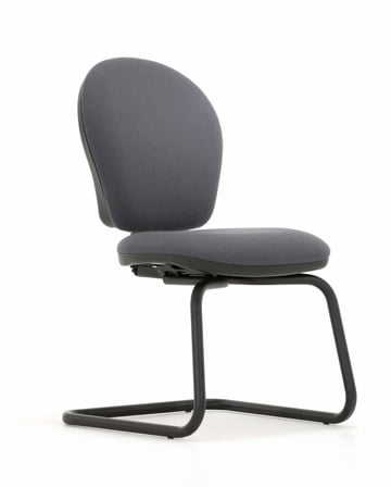 Opus Visitor Chair O40V Front Side View