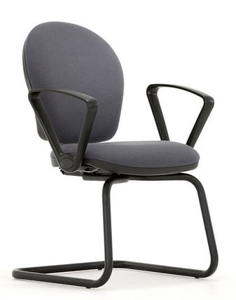 Opus Visitor Chair O40VA Front Side View