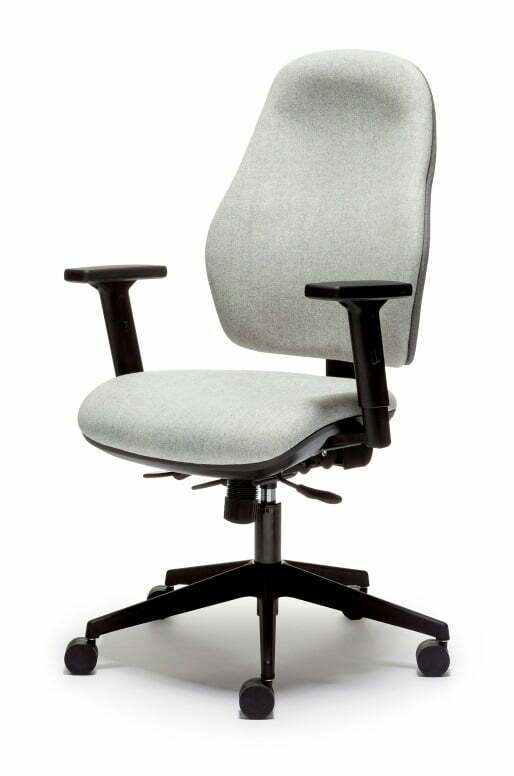 Orthopaedica 100 Series Back Care Chair With Adjustable Arms - Front Side View
