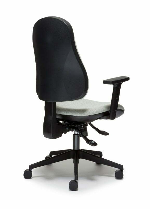 Orthopaedica 90 Series Back Care Chair With Arms - Rear Side View