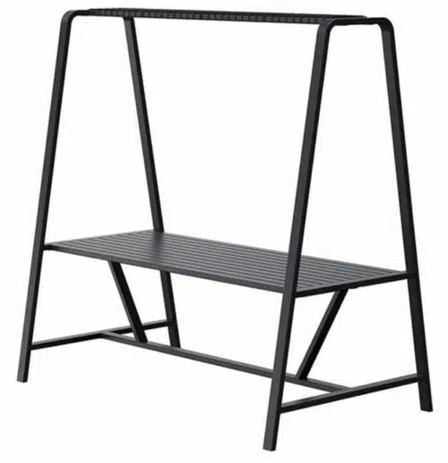 Osti Cloud Table 2000 x1150 mm shown in black finish - OSO