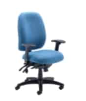 Posture Plus Task Chair PPI(3)SS AA high back chair with arms, pressure relief memory foam seat, multi function mechanism, tension control, seat slide, inflatable lumbar and height adjustable back