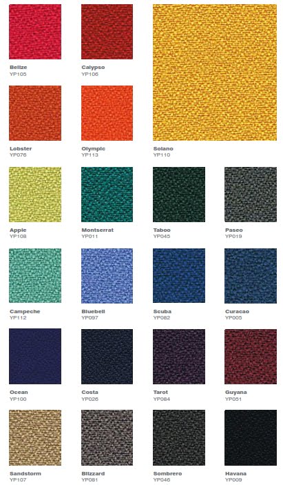 Phoenix Fabric Colour Options